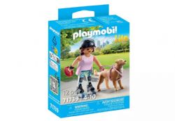 PLAYMOBIL MY LIFE - JEUNE FILLE ROLLEUSE AVEC RETRIEVER ET ACCESSOIRES #71739 (0425)